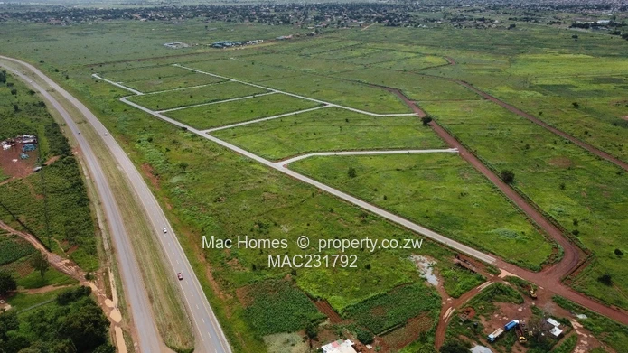 A choice of residential stands for sale in Mary Park Estate,Norton