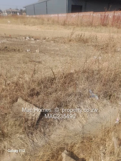 Prime 4,000m² Main Road Industrial Land — Pomona, Harare North